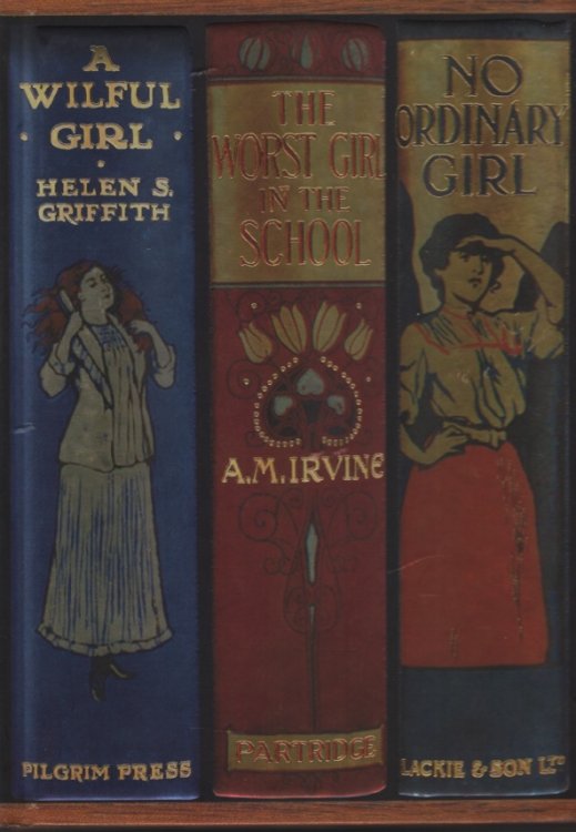 BODLEIAN LIBRARIES BOOK SPINES GIRLS JOURNAL