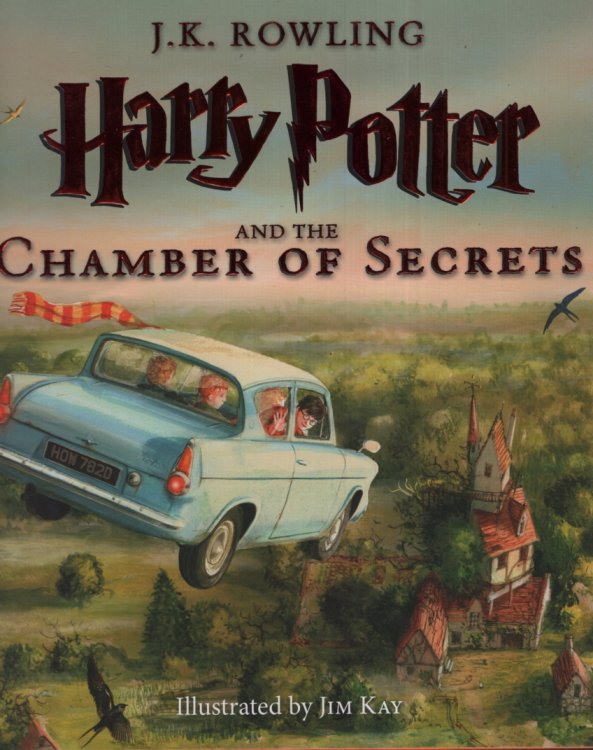 HARRY POTTER AND THE CHAMBER OF SECRETS, ILLUSTRATED EDITION