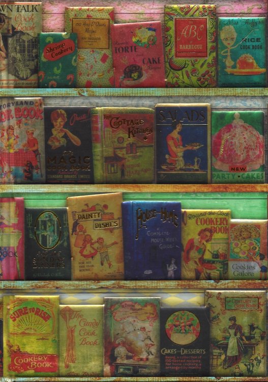 VINTAGE COOK BOOK LIBRARY JOURNAL