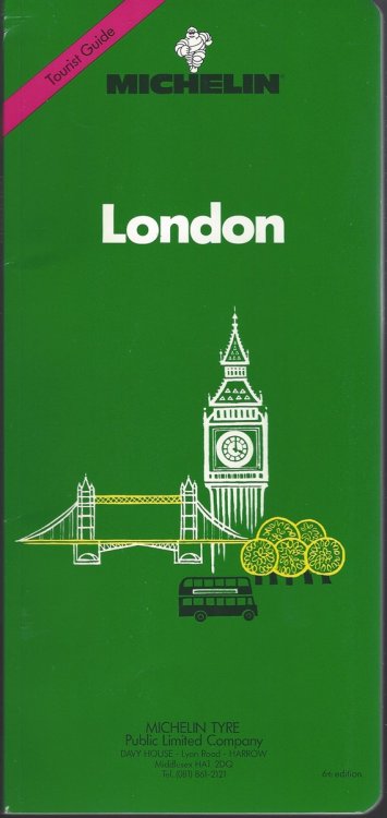 MICHELIN TRAVEL GUIDE: LONDON Green Tourist Guide