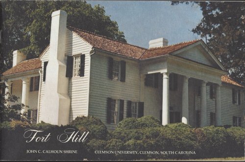 FORT HILL, JOHN C CALHOUN SHRINE, CLEMSON UNIVERSITY, CLEMSON, SOUTH CAROLINA
