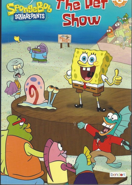 SPONGEBOB SQUAREPANTS THE PET SHOW Reading Level 2