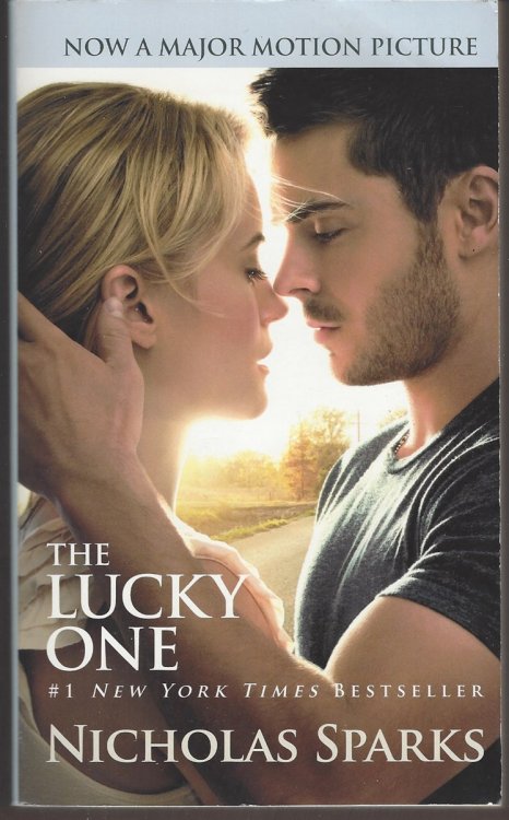 THE LUCKY ONE Movie Tie-In Cover
