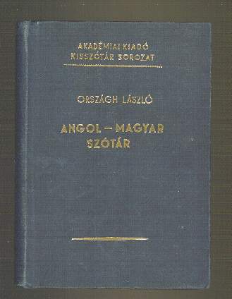 ENGLISH - HUNGARIAN DICTIONARY