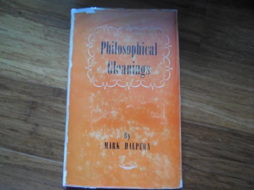 Philosophical Gleanings