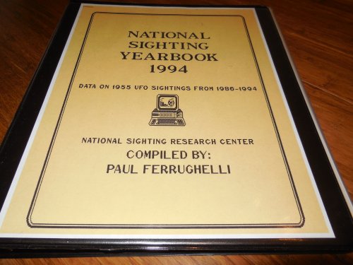 National Sighting Yearbook 1994 - Data on 1955 UFO Sightings from 1986-1994