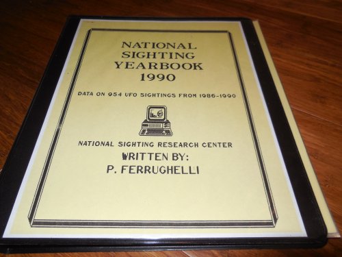 National Sighting Yearbook 1990 - Data on 954 UFO Sightings from 1986-1990