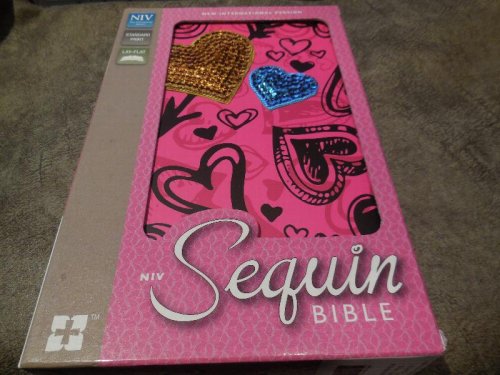 NIV, Sequin Bible, Hardcover, Pink