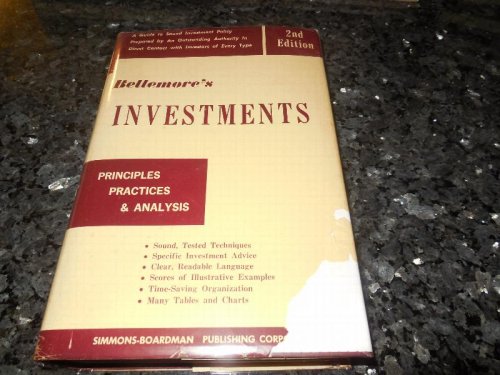 Investments - Principles, Practices and Analysis