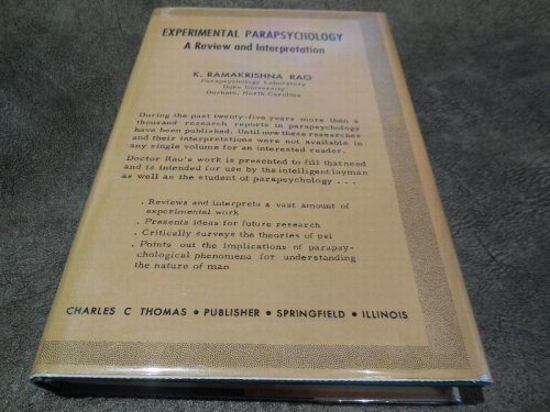 Experimental Parapsychology - A Review and Interpretation