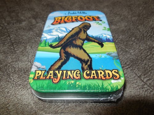 Bigfoot Playing Cards Tin
