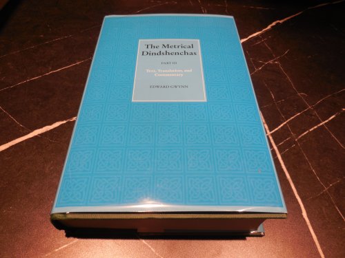 The Metrical Dindshenchas: Part 3 (Irish Literature - Verse)