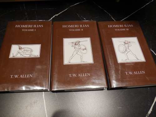 Homeri Ilias (3 volumes)