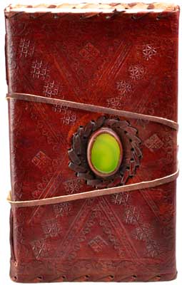 God's Eye Blank Leather Book