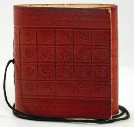 Mini Pocket Leather Blank Book