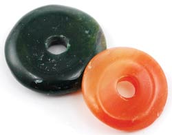 Gemstone Donuts (various stones)