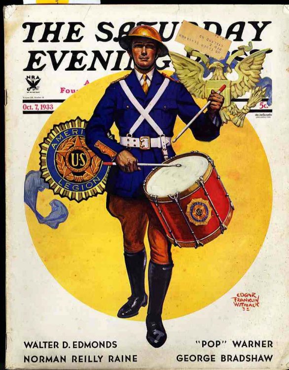 THE SATURDAY EVENING POST. ISSUE OF OCT 7 1933