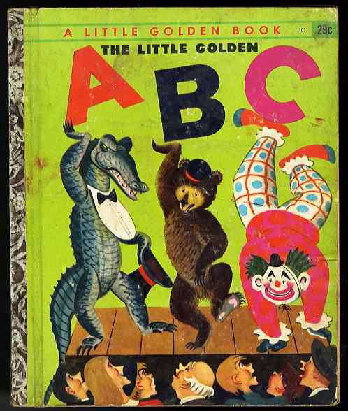 THE LITTLE GOLDEN ABC , (DEFGHIJKLMNOPQRSTUVWXYZ)