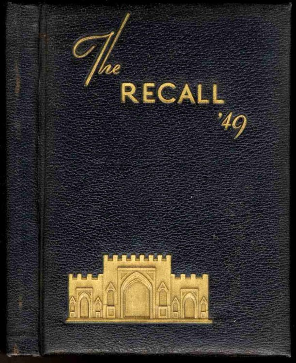 THE RECALL YEARBOOK 1949 AUGUSTA MILITARY SCHOOL, VIRGINIA