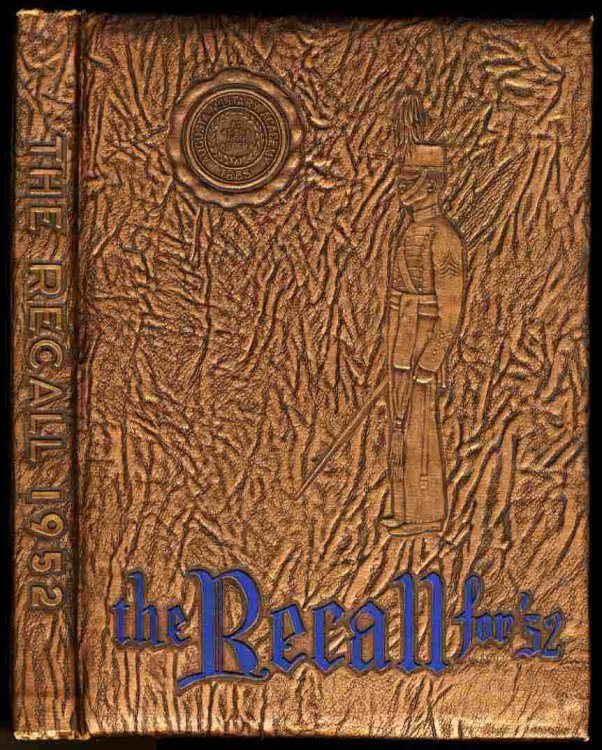 THE RECALL YEARBOOK 195 AUGUSTA MILITARY SCHOOL, VIRGINIA2