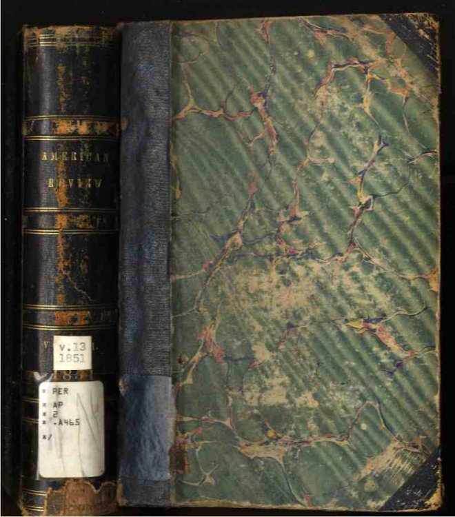 AMERICAN WHIG REVIEW: JAN TO JUNE 1851