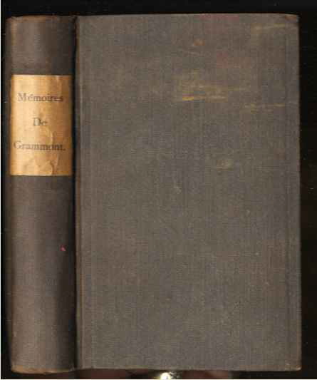 MMOIRES DU CHEVALIER DE GRAMMONT, (TWO VOLUMES IN ONE)