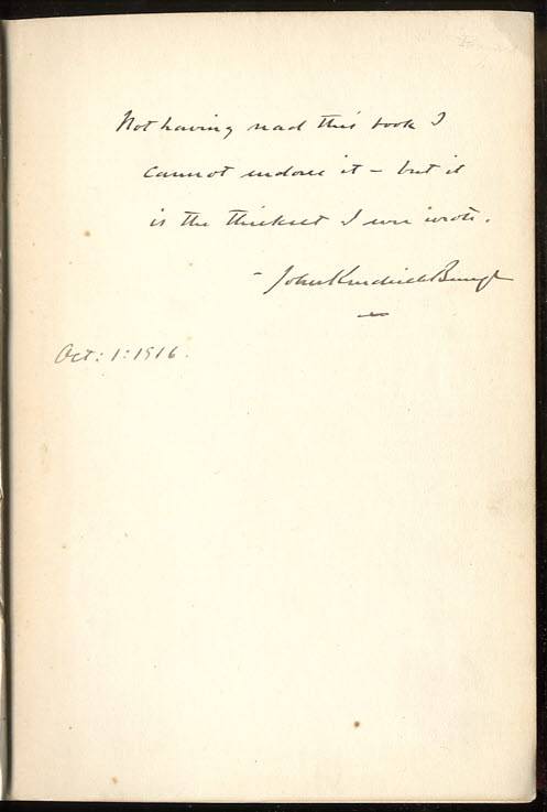 FROM PILLAR TO POST: LEAVES FROM A LECTURER'S NOTE-BOOK. [SIGNED]