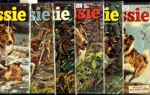 6 GOLDEN AGE - M-G-M'S LASSIE [COMIC BOOKS]