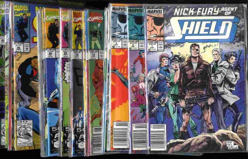 NICK FURY, AGENT OF SHIELD, 3RD SERIES, [COMIC BOOKS] 35 ISSUES 1//46