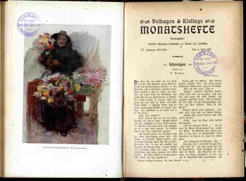 BELHAGEN & KLAFINGS MONATSHEFTE [BOOK 2]