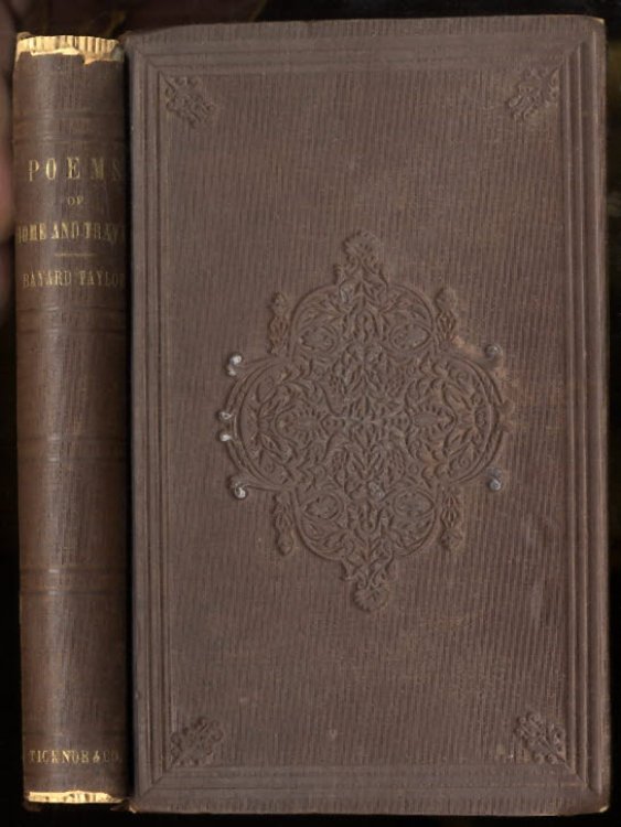 POEMS OF HOME AND TRAVEL
