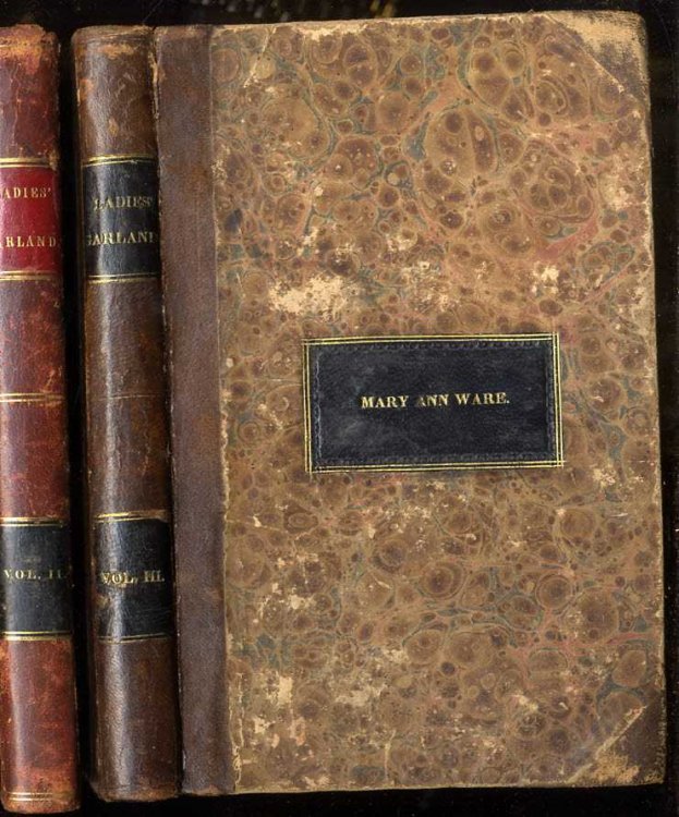 LADIES GARLAND DEVOTED TO LITERATURE AMUSEMENT AND INSTRUCTION [VOLS II & III 1839-40[
