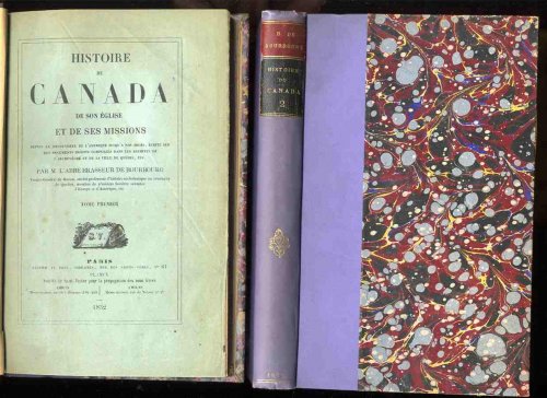 HISTOIRE DU CANADA DE SON EGLISE ET DE SES MISSIONS[CT IN 2 VOLUMES]