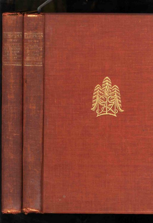EURIPIDES. THE PLAYS. [CT IN 2 VOLUMES]