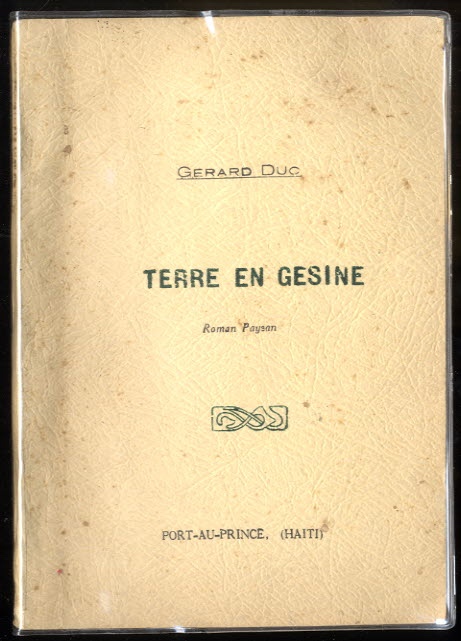 TERRE EN GESINE; ROMAN PAYSAN.