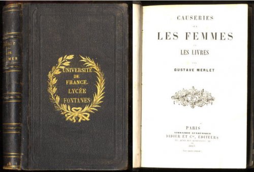 CAUSERIES SUR LES FEMMES ET LES LIVRES