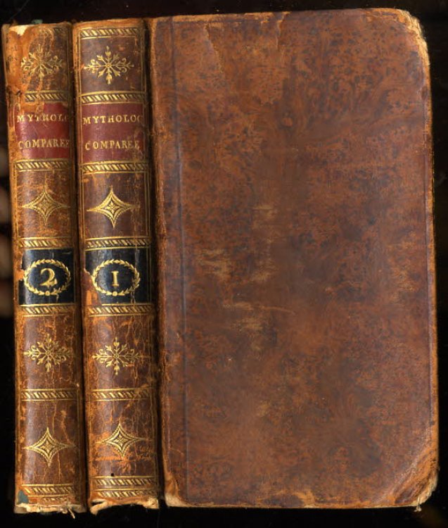 LA MYTHOLOGIE COMPAREE AVEC L'HISTOIRE ; OUVRAGE DESTINE A L'EDUCATION DE LA JEUNESSE. NOUVELLE EDITION [CT IN 2 VOLS]