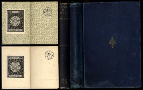 PASTELS OF MEN. FIRST SERIES [AND] SECOND SERIES TWO VOLUMES [FROM PERSONAL LIBRARY OF TASHA TUDOR]