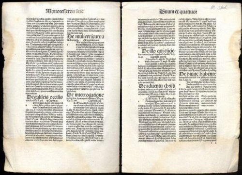 [INCUNABULA] INCUNABLE LEAF FROM GERSON, OPERA 1494