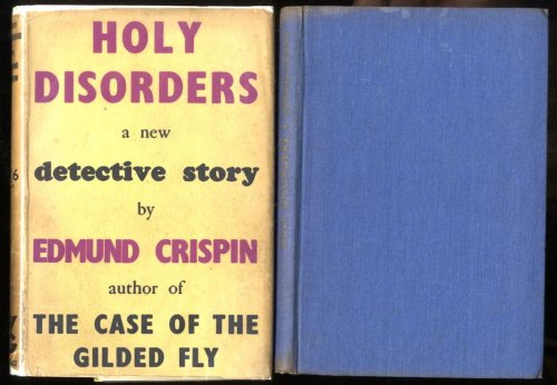 HOLY DISORDERS, A NEW DETECTIVE STORY