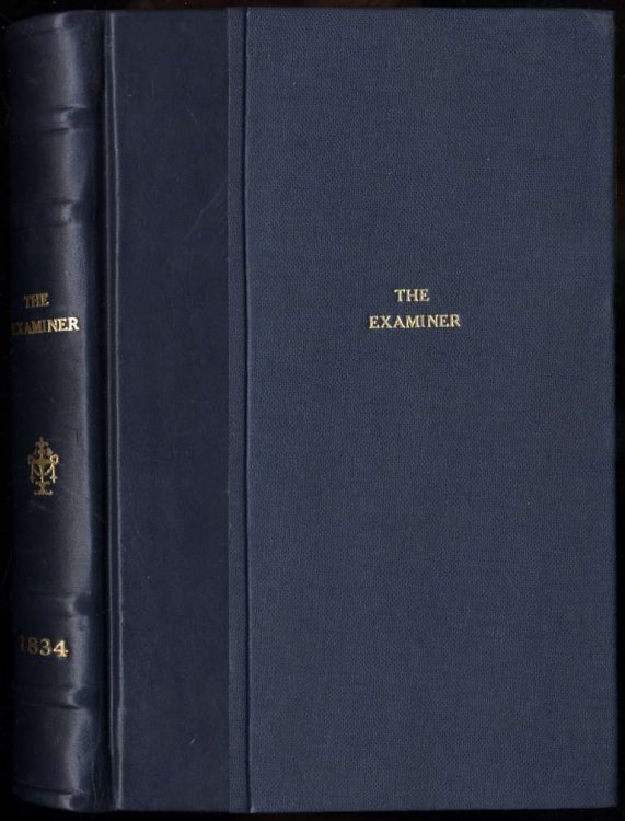 THE EXAMINER, AND JOURNAL OF POLITICAL ECONOMY; DEVOTED TO THE ADVANCEMENT OF THE CAUSE OF STATE RIGHTS AND FREE TRADE. FROM AUGUST, 1833, TO JULY, 1834. [VOL. 1.]