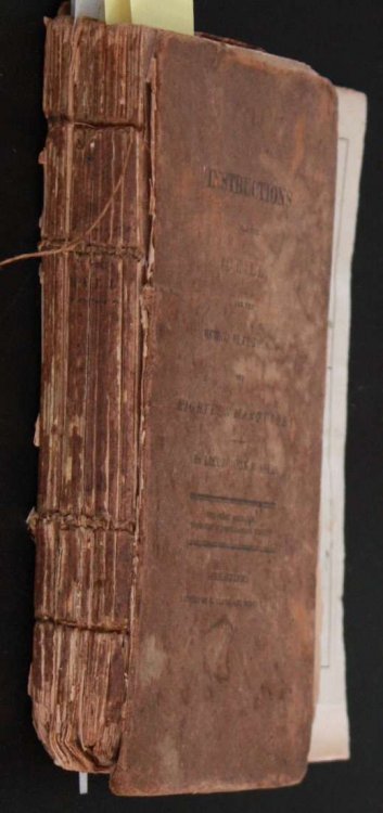 INSTRUCTIONS FOR THE DRILL AND THE METHOD OF PERFORMING THE EIGHTEEN MANOEUVRES