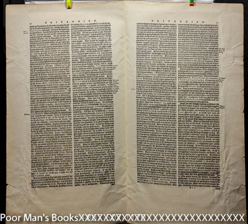 EARLY FOLIO APPOSITE LEAVES, DUTCH LANGUAGE, HISTORIATED INITIAL.