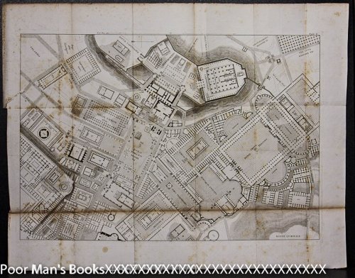 LARGE 18TH CENTURY PLAN , ROME ITALY 23 X 30