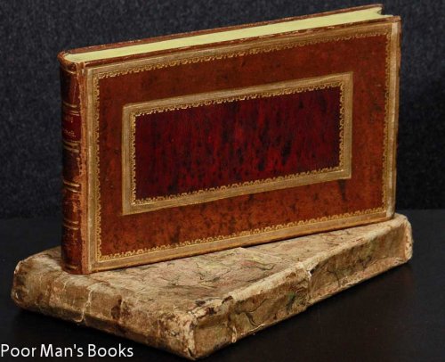 27 HANDWRITTEN POEMS/NOTES + 23 VIEWS WITH GILT EDGES. [MANUSCRIPT].