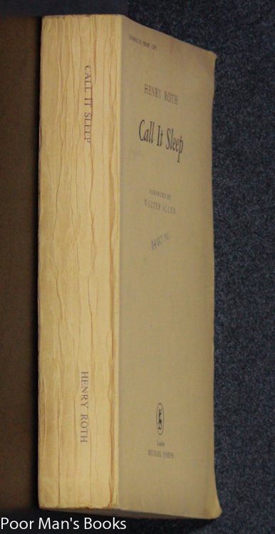 CALL IT SLEEP [UNCORRECTED PROOF]
