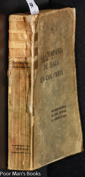 LA COMPANIA DE JESUS EN COLOMBIA