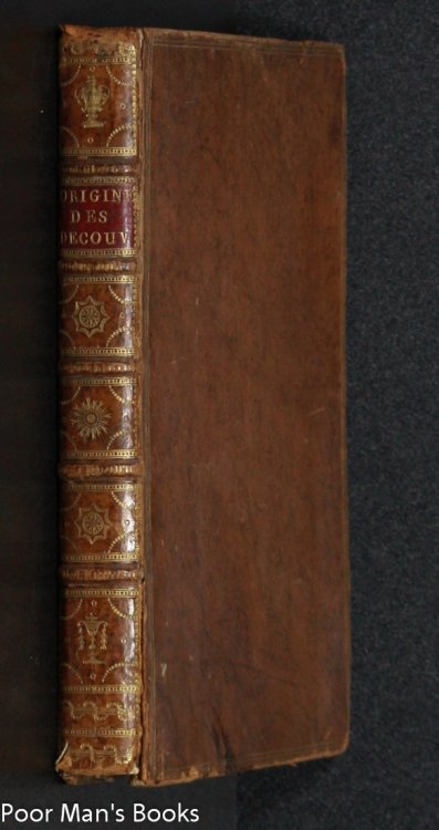 RECHERCHES SUR L'ORIGINE DES DECOUVERTES ATTRIBUEES AUX MODERNES.