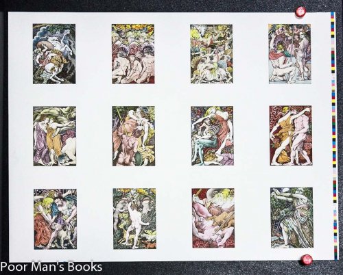 UNTRIMMED PRESS SHEET OF SENDAK BOOK ILLUSTRATIONS 19 X 15
