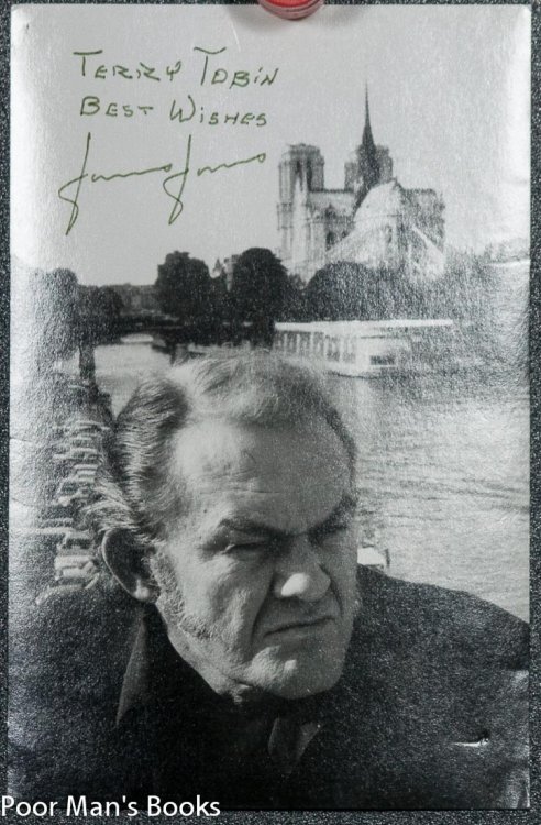 JAMES JONES. SIGNED AND INSCRIBED PHOTOGRAPH. 7 X 4